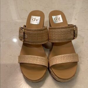 DV by Dolce Vita Tan Woven Sandals
